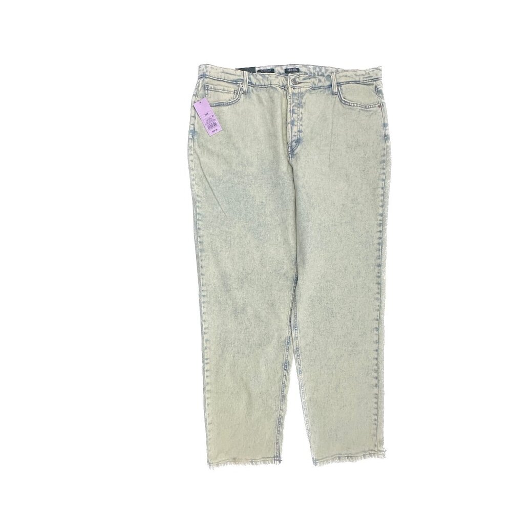 NEW Wild Fable High Rise 90s Straight Button Fly Women size 18W Lime Green Acid